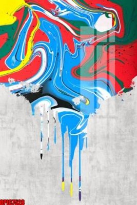 File in ấn file tranh bộ decor in treo tường tráng gương OPIC7528 (bản gốc) sắc nét