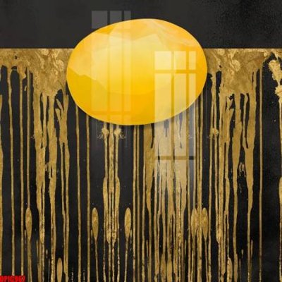 Chi tiết file ảnh file tranh bộ decor in treo tường tráng gương OPIC967 sắc nét