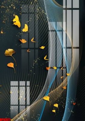 File tranh file tranh bộ decor in treo tường tráng gương OPIC977 (ảnh gốc) in trần 3D