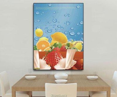 File in lụa File tranh phòng ăn PA73 (chất lượng cao) File tranh phòng ăn PA73