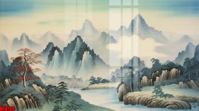 File PSD file tranh in treo tường file decor tổng hợp R10175 (gốc) nhiều lớp (multi-layer)