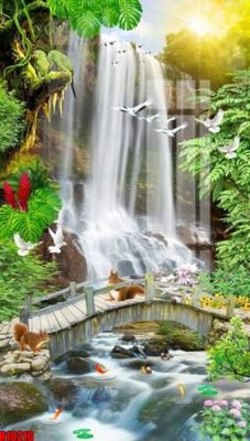 File gốc file tranh in treo tường file decor tổng hợp R10210 (in 3D) cho trang trí