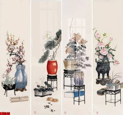 File ảnh file tranh in treo tường file decor tổng hợp R10546 (gốc) trang trí khách sạn