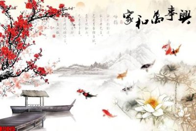 File tranh gốc file tranh in treo tường file decor tổng hợp R11025 (bản quyền) file PSD