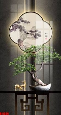 File gốc file tranh in treo tường file decor tổng hợp R11039 (AI/EPS) cho in ấn