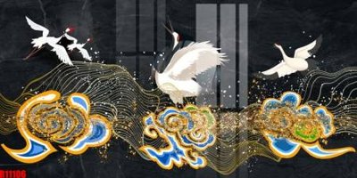 File tranh file tranh in treo tường file decor tổng hợp R11106 (ảnh gốc) in trần nhà