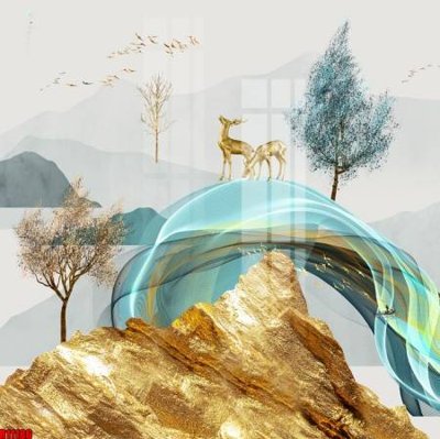 File in trần file tranh in treo tường file decor tổng hợp R11186 (bản gốc) trời sao