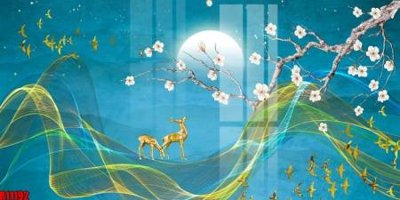 Tải file gốc file tranh in treo tường file decor tổng hợp R11192 (in khổ lớn) không mờ