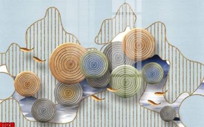 File tranh in trần 3D file tranh in treo tường file decor tổng hợp R11216 (ảnh gốc)