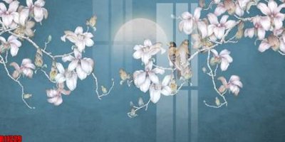 File gốc file tranh in treo tường file decor tổng hợp R11229 (in tráng gương) sang trọng