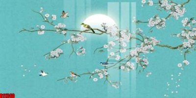 Tải file file tranh in treo tường file decor tổng hợp R11240 (gốc) in tranh tráng gương