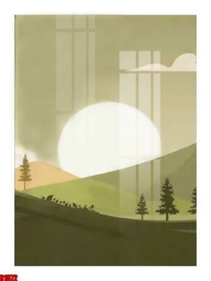 File tranh file tranh in treo tường file decor tổng hợp R1872 (gốc) chủ đề thành phố