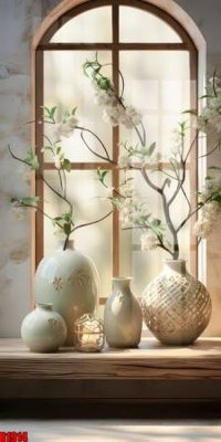 File gốc file tranh in treo tường file decor tổng hợp R1914 (in tráng gương) sang trọng