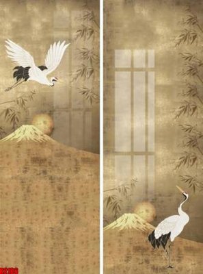 File PSD file tranh in treo tường file decor tổng hợp R2106 (nguyên bản) cho thiết kế