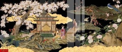 File gốc file tranh in treo tường file decor tổng hợp R2232 (cho in 3D) độc đáo