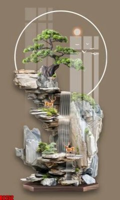 Tải file file tranh in treo tường file decor tổng hợp R2252 (gốc) làm tranh trang trí