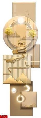 File gốc file tranh in treo tường file decor tổng hợp R2478 (in tráng gương) nghệ thuật