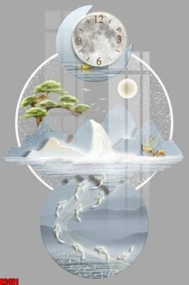 File PSD file tranh in treo tường file decor tổng hợp R2481 (bản gốc) chất lượng nhất