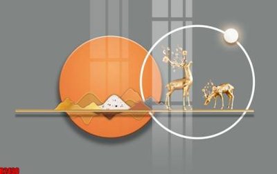 File tranh gốc PSD file tranh in treo tường file decor tổng hợp R2490 còn nguyên layer