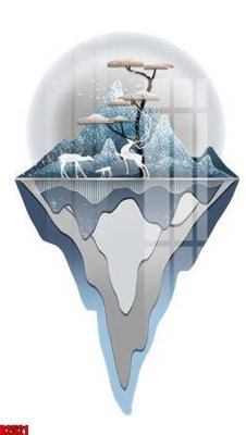 Tải file file tranh in treo tường file decor tổng hợp R2521 (gốc) chủ đề tâm linh