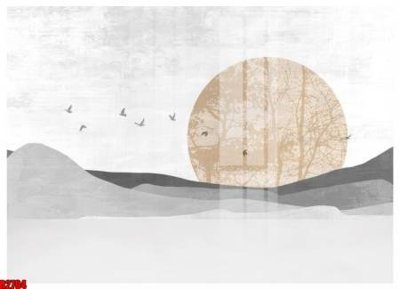 File PSD file tranh in treo tường file decor tổng hợp R2704 (gốc) cho in quảng cáo