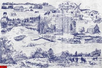 File in lụa file tranh in treo tường file decor tổng hợp R2824 (tân cổ điển) file tranh in treo tường file decor tổng hợp R2824