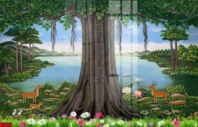 Tải file file tranh in treo tường file decor tổng hợp R3117 (gốc) làm tranh trang trí