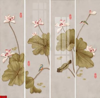 File tranh gốc file tranh in treo tường file decor tổng hợp R3443 (bản quyền) độc đáo