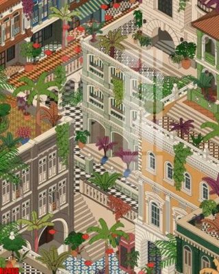 File in ấn file tranh in treo tường file decor tổng hợp R3462 (bản gốc) từ file gốc