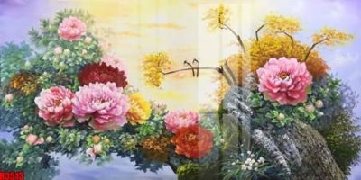 File gốc file tranh in treo tường file decor tổng hợp R3513 (cho in ấn) độc quyền