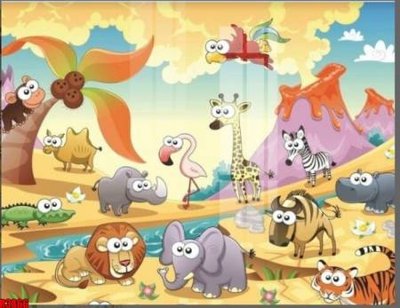 File PSD file tranh in treo tường file decor tổng hợp R3866 (gốc) cho in quảng cáo