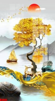 Tải file file tranh in treo tường file decor tổng hợp R3885 (gốc) làm file tranh quảng cáo