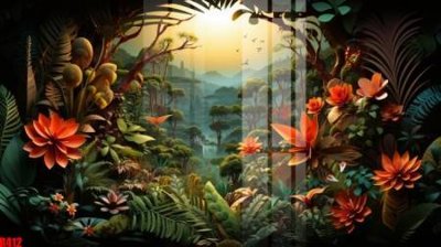 Tải file file tranh in treo tường file decor tổng hợp R412 (gốc) làm file in ấn