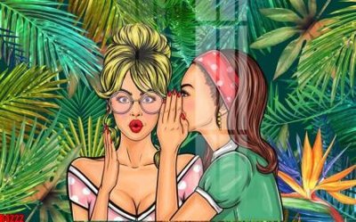 File gốc file tranh in treo tường file decor tổng hợp R4222 (in lụa) hoa văn cổ điển