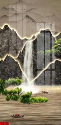 File PSD file tranh in treo tường file decor tổng hợp R4283 (gốc) cho designer