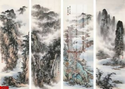 Ảnh gốc file tranh in treo tường file decor tổng hợp R4286 (nét căng) in mica