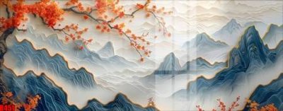 Tải file PSD file tranh in treo tường file decor tổng hợp R451 (nguyên layer) để in