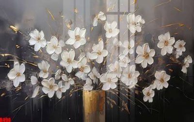 File in trần file tranh in treo tường file decor tổng hợp R490 (bản gốc 3D) sống động