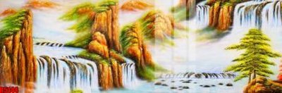 File gốc file tranh in treo tường file decor tổng hợp R5144 (in lụa) hoa văn cổ điển