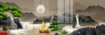 File tranh file tranh in treo tường file decor tổng hợp R5654 (gốc) chủ đề tĩnh vật