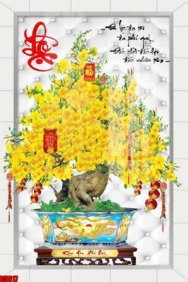 Ảnh gốc file tranh in treo tường file decor tổng hợp R5817 (độ nét cao) in tráng gương