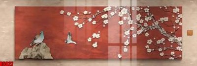 File gốc file tranh in treo tường file decor tổng hợp R5827 (in lụa) tranh phong thủy