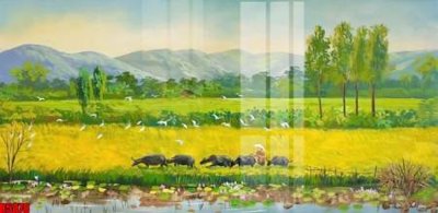 File gốc file tranh in treo tường file decor tổng hợp R5878 (trang trí) cho phòng khách