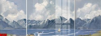 File tranh in mica file tranh in treo tường file decor tổng hợp R6129 (độ phân giải cao)