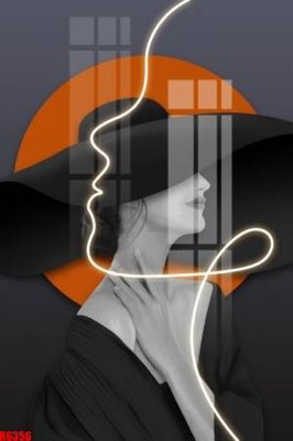 File gốc file tranh in treo tường file decor tổng hợp R6356 (chủ đề hiện đại) trang trí