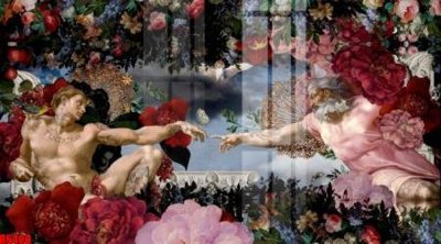 File in trần file tranh in treo tường file decor tổng hợp R6400 (file gốc) phong thủy