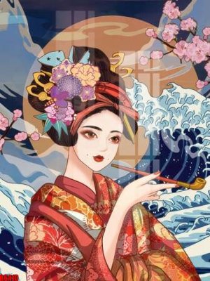 File gốc file tranh in treo tường file decor tổng hợp R6410 (in 3D) nghệ thuật