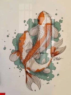 File in lụa file tranh in treo tường file decor tổng hợp R682 (hoa văn) file tranh in treo tường file decor tổng hợp R682