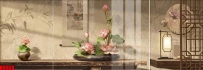 File tranh file tranh in treo tường file decor tổng hợp R6933 (gốc) in backlit film