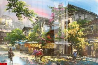 Tải file file tranh in treo tường file decor tổng hợp R6960 (PSD) cho in tranh kính